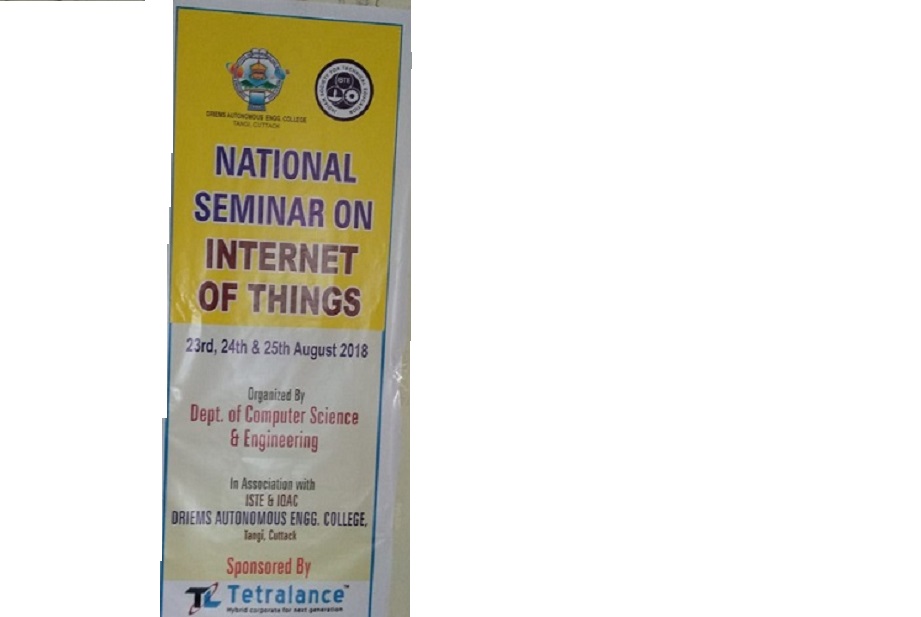 National Seminar on IoT